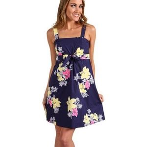 Lilly Pulitzer Avaline Dress navy florals